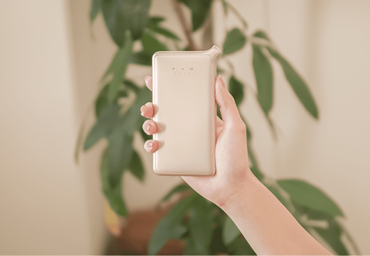 ディスプレイを持たないシンプルでスタイリッシュなデザイン！